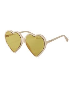 Gucci Gg0360Sa 003 Heart Fashion Inspired Amarillo transparente Bei...