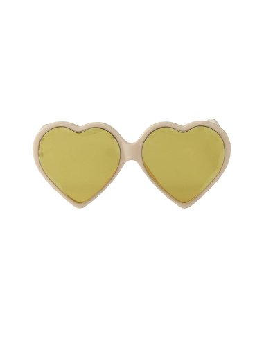 Gucci Gg0360Sa 003 Heart Fashion Inspired Amarillo transparente Bei...