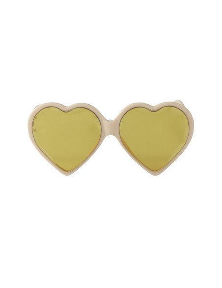 Gucci Gg0360Sa 003 Heart Fashion Inspired Amarillo transparente Bei...