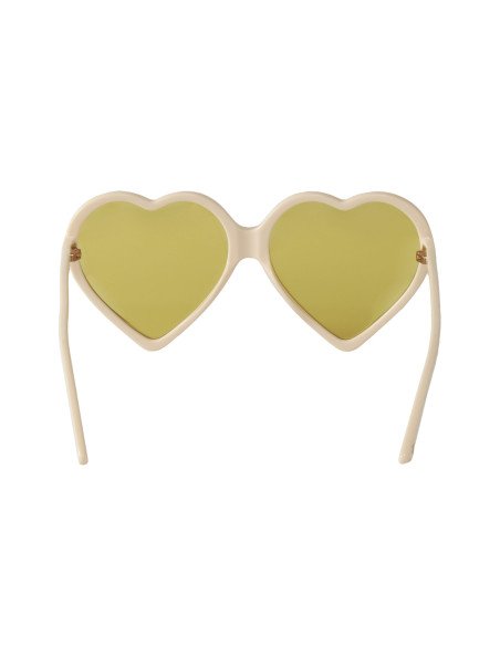 Gucci Gg0360Sa 003 Heart Fashion Inspired Amarillo transparente Bei...