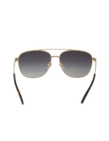 Gucci Gg0410sk 003 Aviator Gris Degradado Dorado Original | Sunnies...