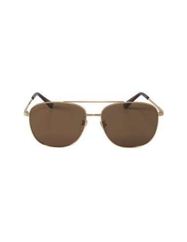 Gucci Gg0410sk 004 Aviator Cafe Ambar Dorado Original Gota | Sunnie...