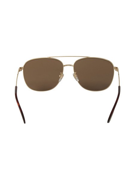 Gucci Gg0410sk 004 Aviator Cafe Ambar Dorado Original Gota | Sunnie...