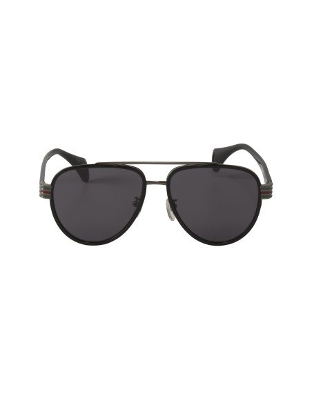 Gucci Gg0447s 001 New Aviator Negro Gris  | ...