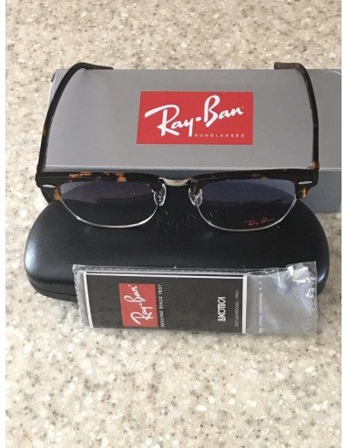 Ray Ban Oftalmico Rb5154 2012 Clubmaster Optics Carey Plateado | Su...