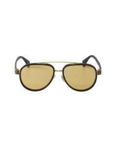 Gucci Gg0447s 002 Aviator Negro Ambar Transparente Original | Sunni... 2