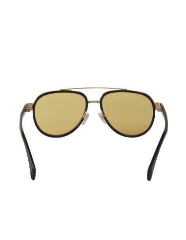 Gucci Gg0447s 002 Aviator Negro Ambar Transparente Original | Sunni...
