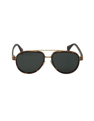 Gucci Gg0447s 004 Aviator Carey Verde transparente Original | ...