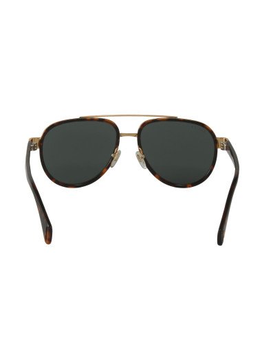 Gucci Gg0447s 004 Aviator Carey Verde transparente Original | ...