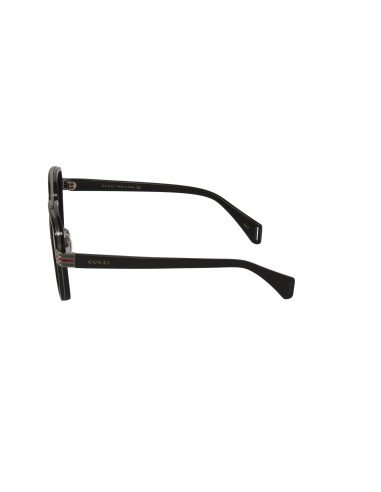 Gucci Gg0448s 001 Aviator Negro Gris Acetato Original | Sunnies.uno
