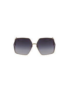 Gucci GG1322SA 001 Square Shape Gray Gradient Gold 2