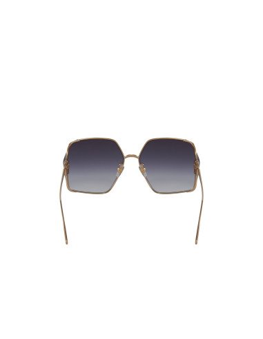 Gucci GG1322SA 001 Square Shape Gray Gradient Gold