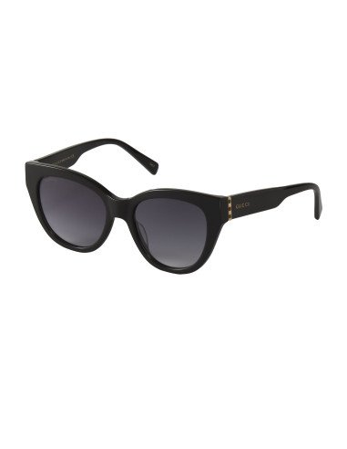 Gucci GG0460s 001 Eye Cat Acetato Negro Gris degradado | Sunnies.uno