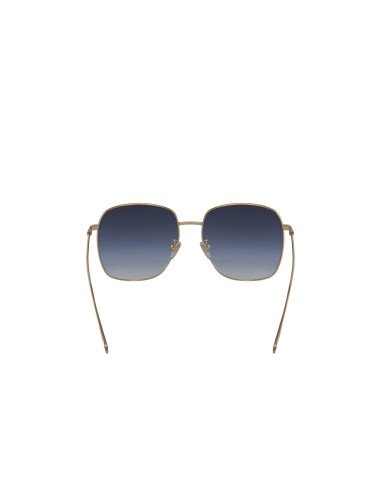 Gucci GG1031S 004 Square Shape Azul Degradado Dorado Blanco