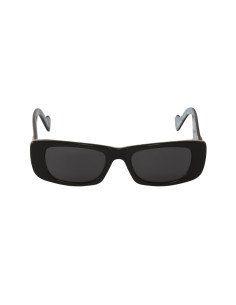 Gucci Gg0516S 001 Rectangle Shape Negro Gris Clasico Original | Sunnies.uno 2