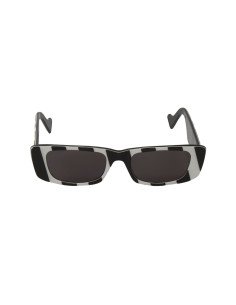 Gucci Gg0516S 011 Rectangle Shape Negro Blanco Zebra Original | Sunnies.uno 2