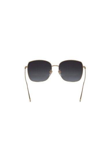 Gucci GG1030SK 001 Square Shape Gris degradado Dorado