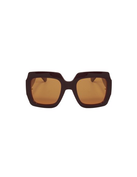 Gucci GG1022S 007 Square Shape Vino Naranja