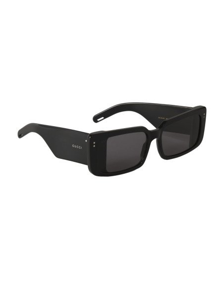 Gucci Gg0979S 001 Square Aviator Negro Dorado Original