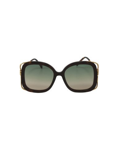 Gucci GG1021S 001 Square Shape Carey Cafe degradado