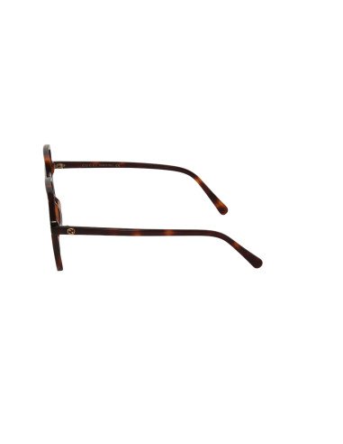 Gucci GG0544S 002 Square Shape Havana Carey Cafe