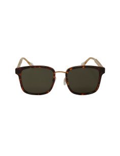 Gucci GG0563SKN 002 New Square Shape Carey Dorado 2