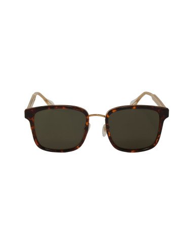 Gucci GG0563SKN 002 New Square Shape Carey Dorado