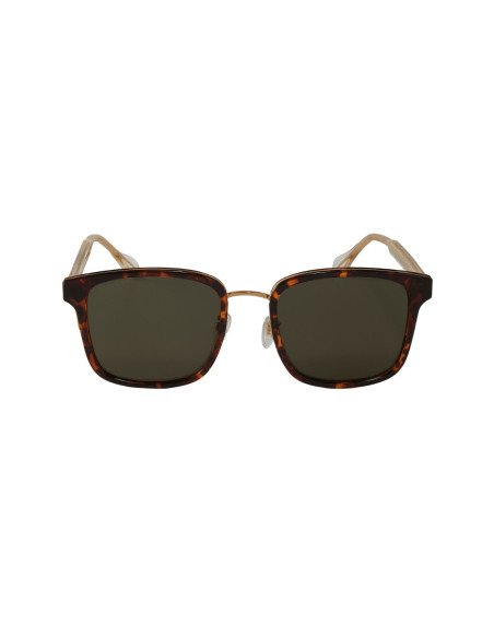Gucci GG0563SKN 002 New Square Shape Carey Dorado
