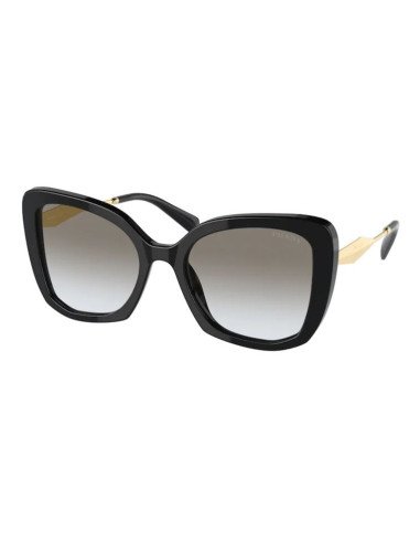 Prada SPR 03Y 1AB-0A7 Square Shape Black Gradient
