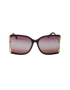 Gucci GG0592SK 004 Square Shape Vino Degradado Dorado 2