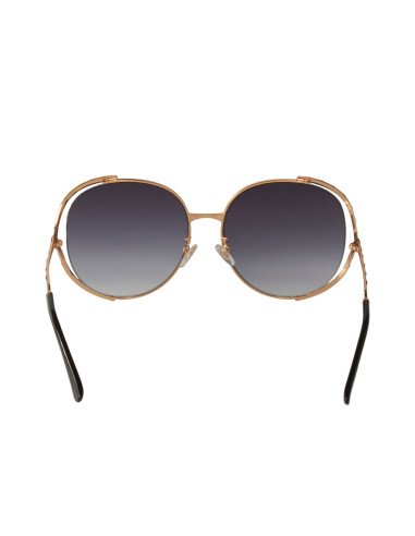 Gucci Gg0059S 001 Square Oversized Carey Cafe Clasico Original | Sunnies.uno