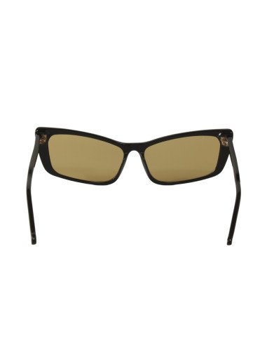 Gucci Gg0626s 002 Fashion Inspired Negro Ambar Dorado | Sunnies.uno