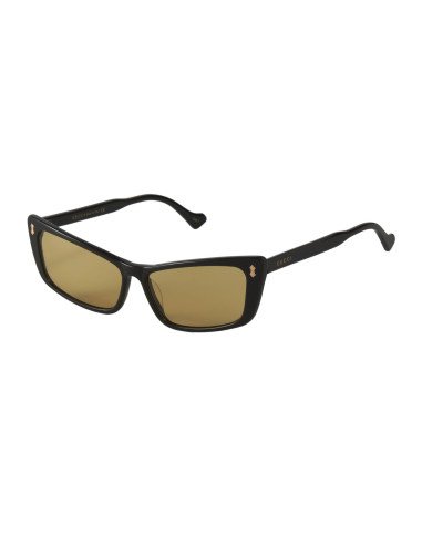Gucci Gg0626s 002 Fashion Inspired Negro Ambar Dorado | Sunnies.uno