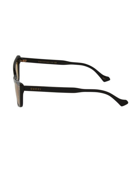 Gucci Gg0626s 002 Fashion Inspired Negro Ambar Dorado | Sunnies.uno