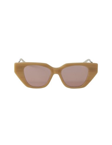 Gucci GG0641S 004 Eye Cat Jewelry Rosa Dorado Original