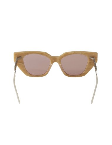 Gucci GG0641S 004 Eye Cat Jewelry Rosa Dorado Original