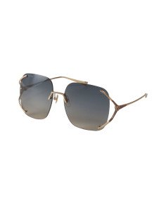 Gucci GG0646S 004 Square Shape Gris Degradado Dorado