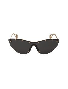 Gucci GG0666S 001 Eye Cat Stars Negro Dorado Original 2
