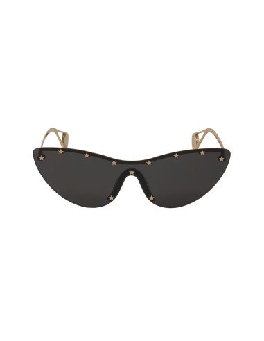 Gucci GG0666S 001 Eye Cat Stars Negro Dorado Original