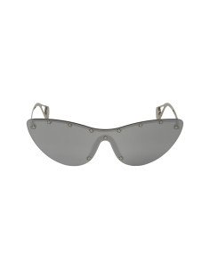 Gucci GG0666S 002 Eye Cat Stars Plata Espejo Original 2