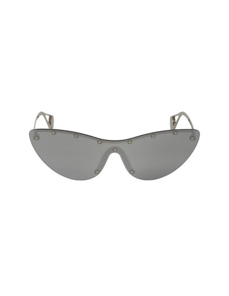 Gucci GG0666S 002 Eye Cat Stars Plata Espejo Original