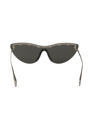 Gucci GG0666S 002 Eye Cat Stars Plata Espejo Original
