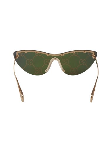 Gucci GG0666S 003 Eye Cat Stars Tornasol Dorado Original