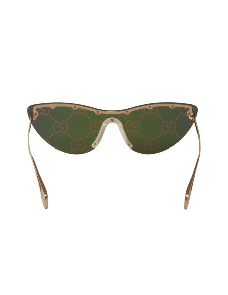 Gucci GG0666S 003 Eye Cat Stars Tornasol Dorado Original