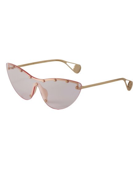 Gucci GG0666S 004 Eye Cat Stars Rosa Transparente