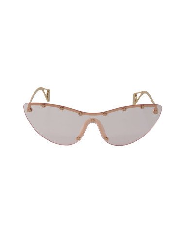 Gucci GG0666S 004 Eye Cat Stars Rosa Transparente