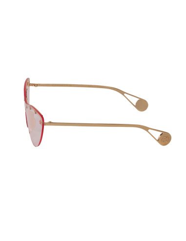 Gucci GG0666S 004 Eye Cat Stars Rosa Transparente