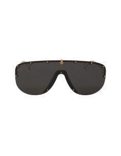 Gucci GG0667S 001 Aviator Fashion Negro Dorado Original 2
