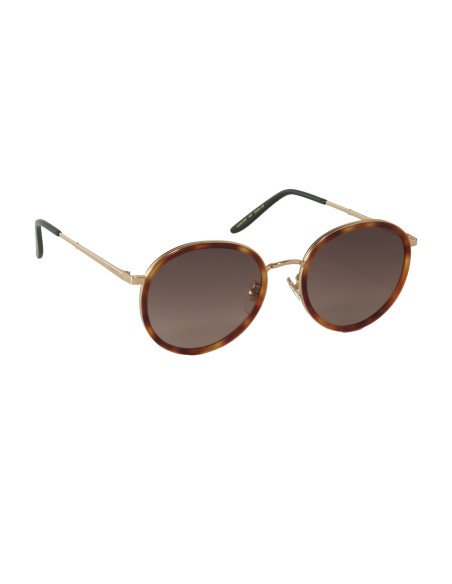 Gucci Gg0677SK 003 Round Metal Carey Cafe Degradado