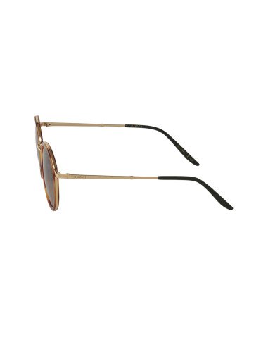 Gucci Gg0677SK 003 Round Metal Carey Cafe Degradado